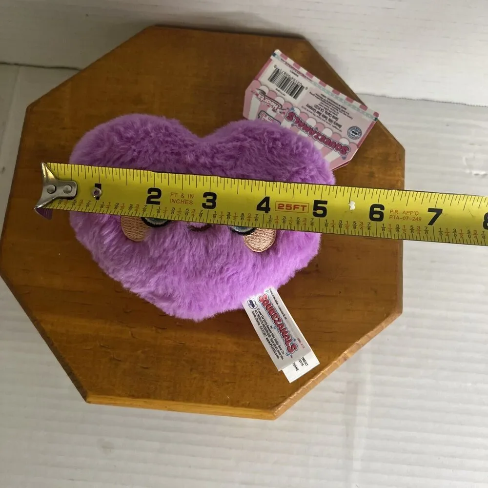 Squeezamals Scented Purple Heart Plush‎ Valentines 2019